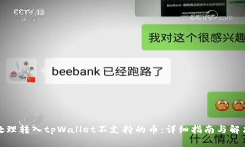 如何处理转入tpWallet不支持的币：详细指南与解决方案