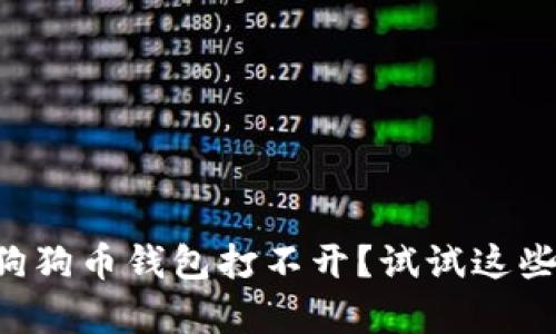 为什么我的狗狗币钱包打不开？试试这些简单的方法！