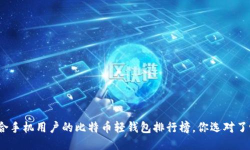 适合手机用户的比特币轻钱包排行榜，你选对了吗？