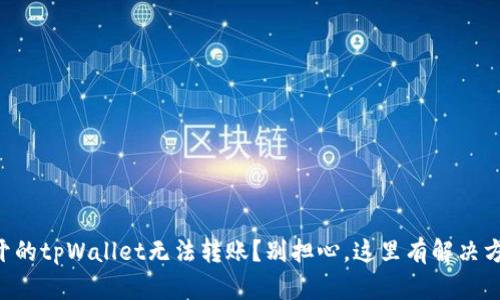 新开的tpWallet无法转账？别担心，这里有解决方法！