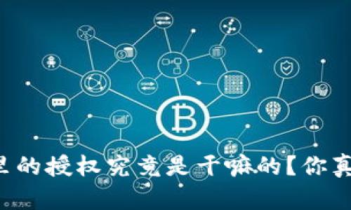 tpWallet里的授权究竟是干嘛的？你真的了解吗？