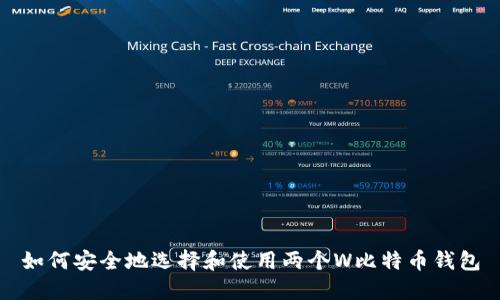 如何安全地选择和使用两个W比特币钱包