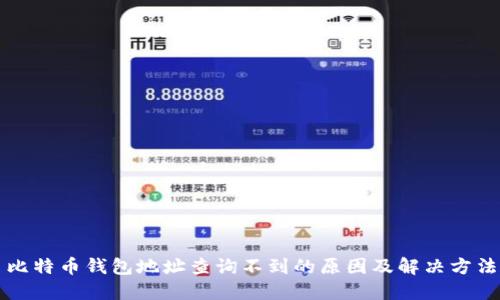 比特币钱包地址查询不到的原因及解决方法
