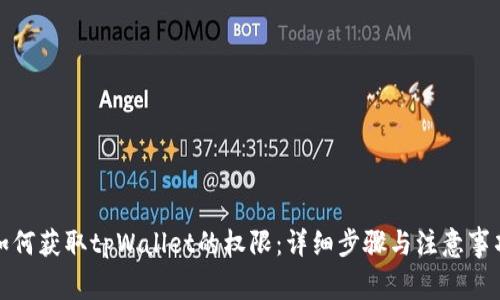 如何获取tpWallet的权限：详细步骤与注意事项