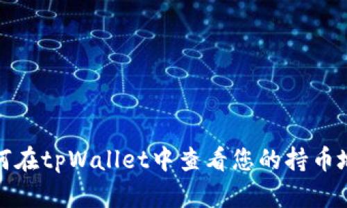 如何在tpWallet中查看您的持币地址