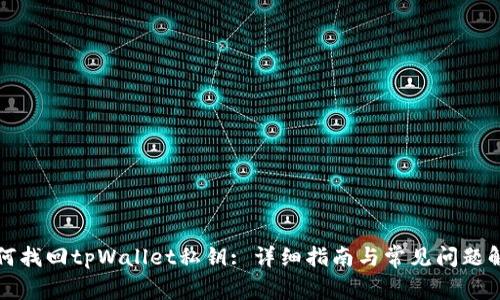 如何找回tpWallet私钥: 详细指南与常见问题解答